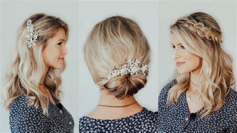 This Easy Wedding Hairstyles Tutorial For Hair Ideas