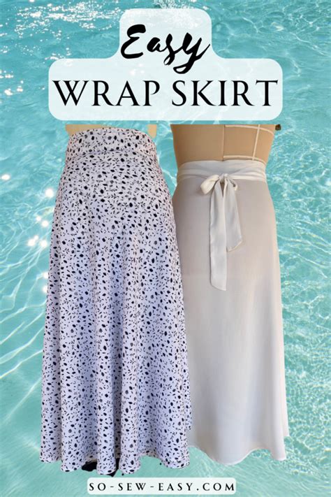 easy wrap skirt pattern for beginners