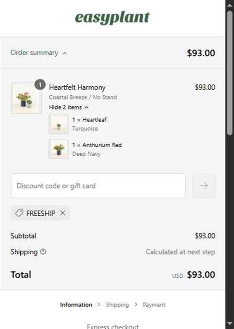 easyplant discount code first order