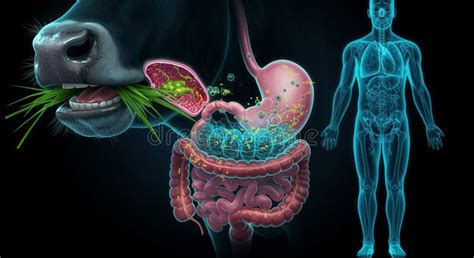 Eating Cabbage Digestive System