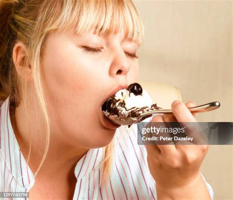 Eating Cake With A Spoon
