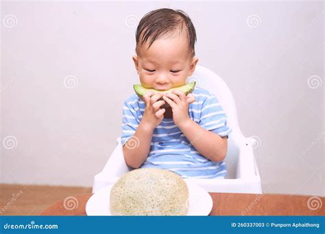 Eating Melon Baby