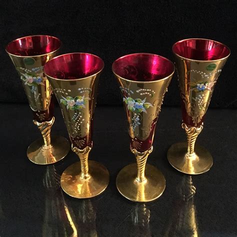 ebay antique wine glasses