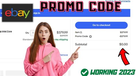 ebay coupon code november 2023