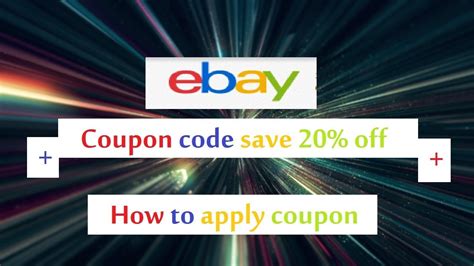 ebay coupons 2022 october