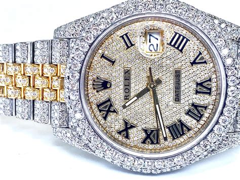 ebay diamond rolex watches for men 41mm