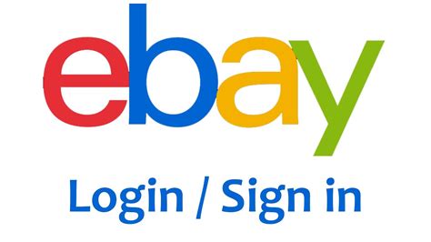 ebay home page official site login