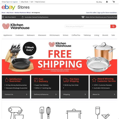 Ebay Kitchen Warehouse