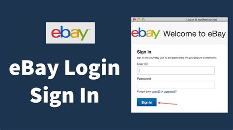 ebay login account online