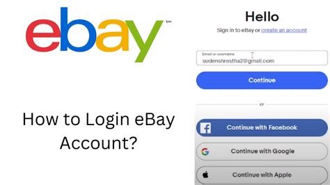 ebay login app for iphone
