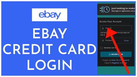 ebay mastercard login