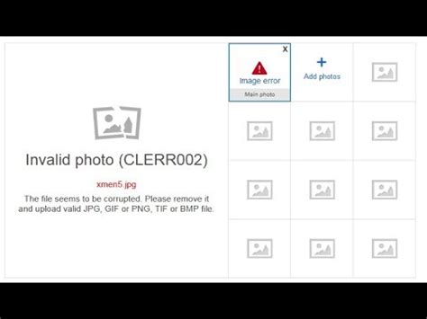 Ebay Picture Upload Error