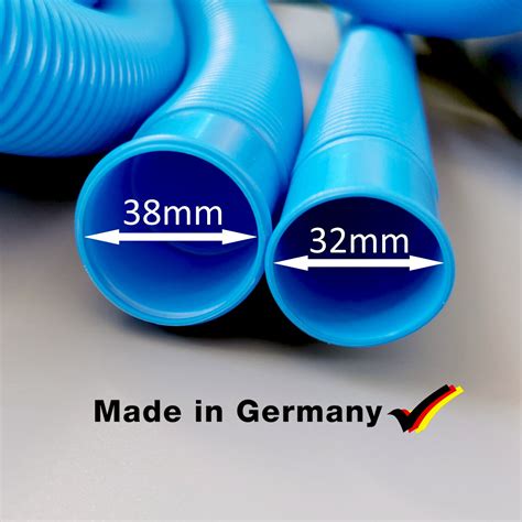 PoolProfi24 12m PoolSchlauch 32mm Durchmesser Saugschlauch