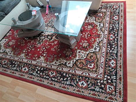 Paco Home Rug Modern Canvas Look Designer Carpet Colourful Checkered