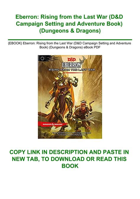 Eberron Rising From The Last War Pdf Github