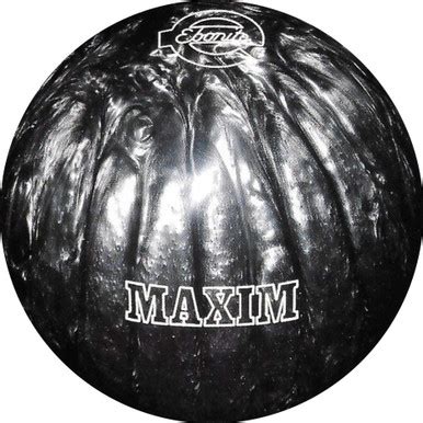 ebonite maxim bowling ball specs