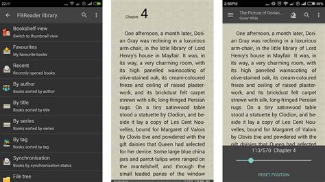 Ebook Reader App Scrolling