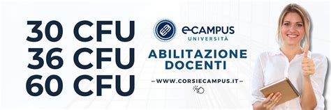 ecampus 60 cfu abilitazione