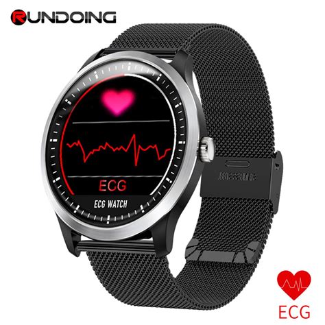 ECG PPG Smart Watch Men Women Electrocardiograph Display Heart Rate