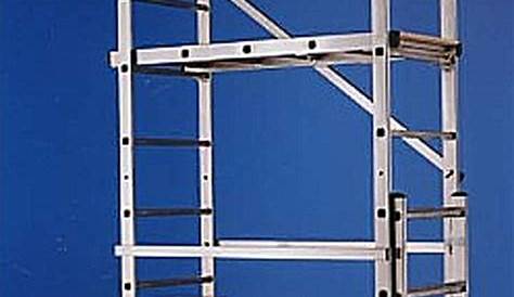 Echafaudage escalier, escatel échafaudage en aluminium