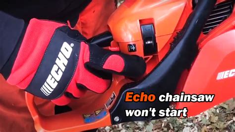 Echo Chainsaw Break In Procedure