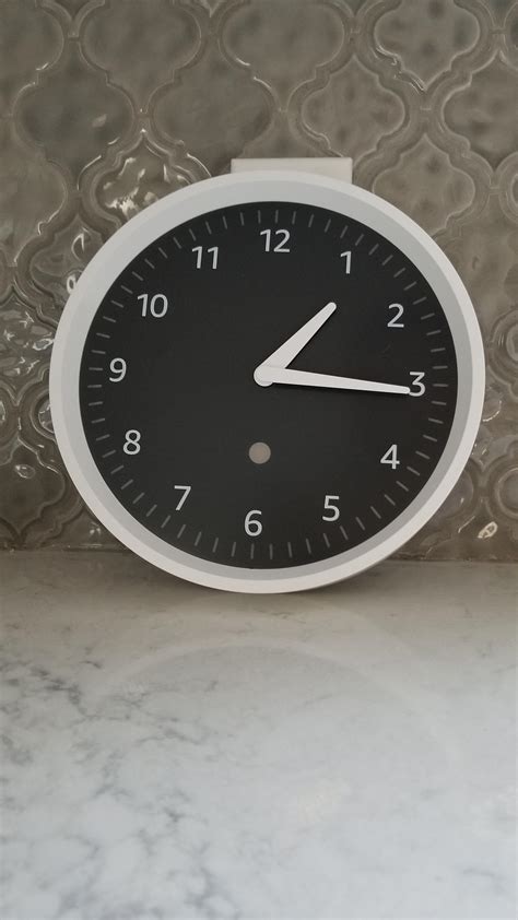 Echo Wall Clock Shows Wrong Time