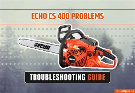 Echo Chainsaw Cs400 Manual