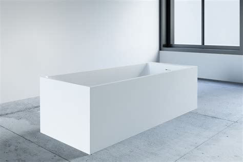 Badewanne Freistehend Eckig Mf82 Hitoiro von Freistehende Badewanne An Wand Photo Haus