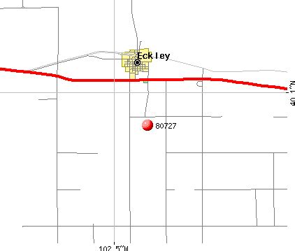 Eckley Co Zip Code