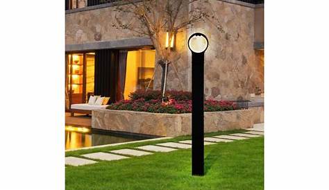 Eclairage De Jardin Sur Pied Lampadaire Led Rvb Luminaire Distributeur