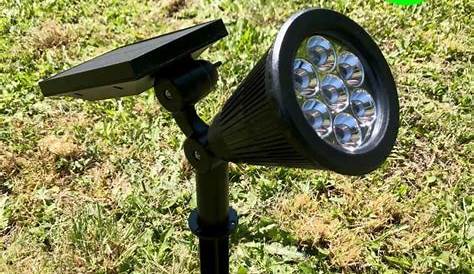 Eclairage Led Exterieur Puissant Spot Agencement De Jardin Aux