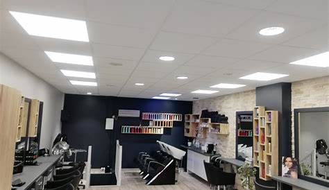 Bayonne eclairage salon coiffure réalisation CEF YESSS