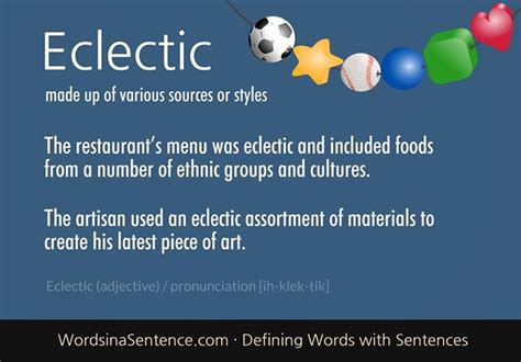 Eclectic Definition Verb