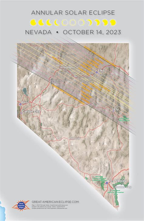 eclipse 2023 path nevada