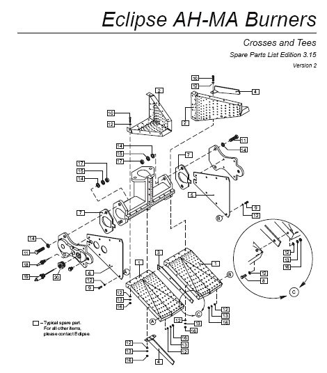 Eclipse Burners Parts