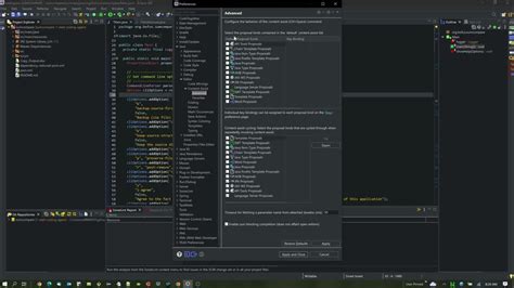 Eclipse Content Assist Broken