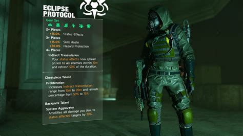 Eclipse Gear Set Division 2