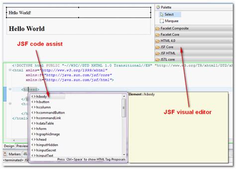 Eclipse Jsf Autocomplete Not Working Xhtml