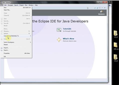 Eclipse Move Project Directory