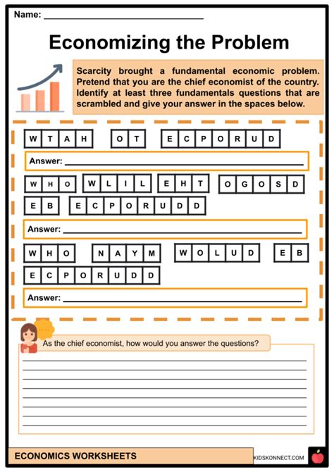 Economic Math Worksheets