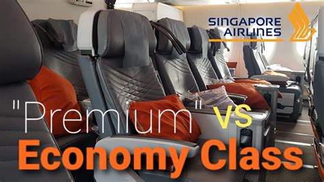 economy vs premium economy singapore airlines