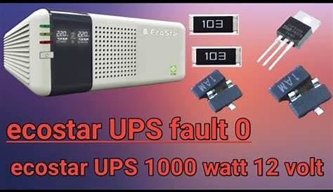 Ecostar Ups F3 Fault EcoStar UPS IR2440 Inverter Review 5 Multiple