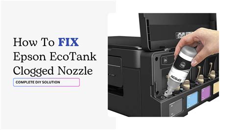 Ecotank Printer Clogged