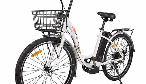 Ecotric Vortex Electric City Bike - White – E-Bikes Collection