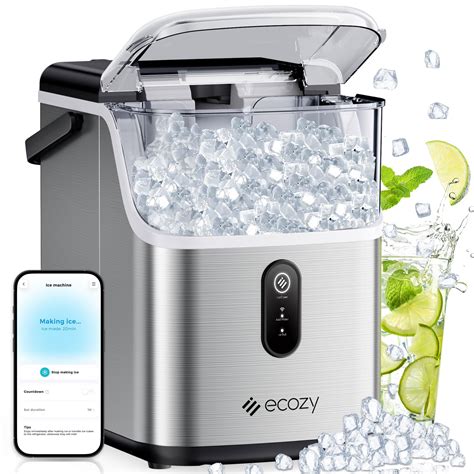 Ecozy Portable Ice Maker Countertop, 9 Cubes Ready in 6 Mins