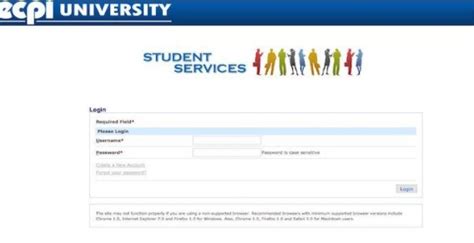 ecpi student portal login