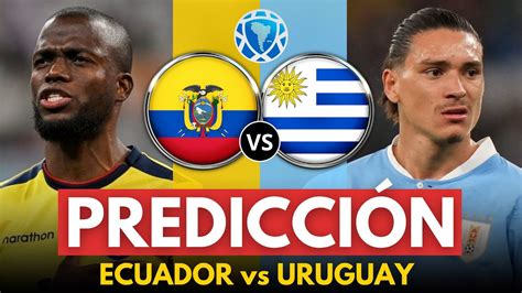 ecuador vs uruguay resultado