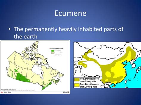 ecumene ap human geography