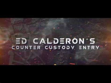 ed calderon counter custody