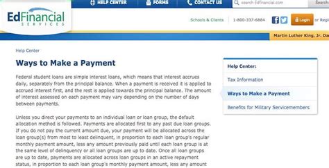 ed financial online bill pay
